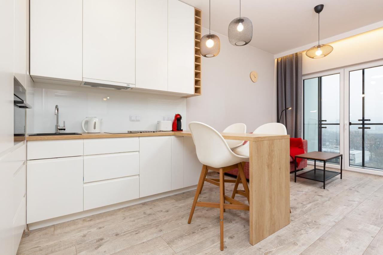 Business Center Apartments Warsaw Wola By Noclegi Renters Exterior foto